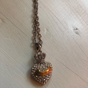 Juicy Couture crown necklace